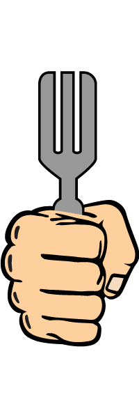 Fork from Crave Family Grill & Pub Logo